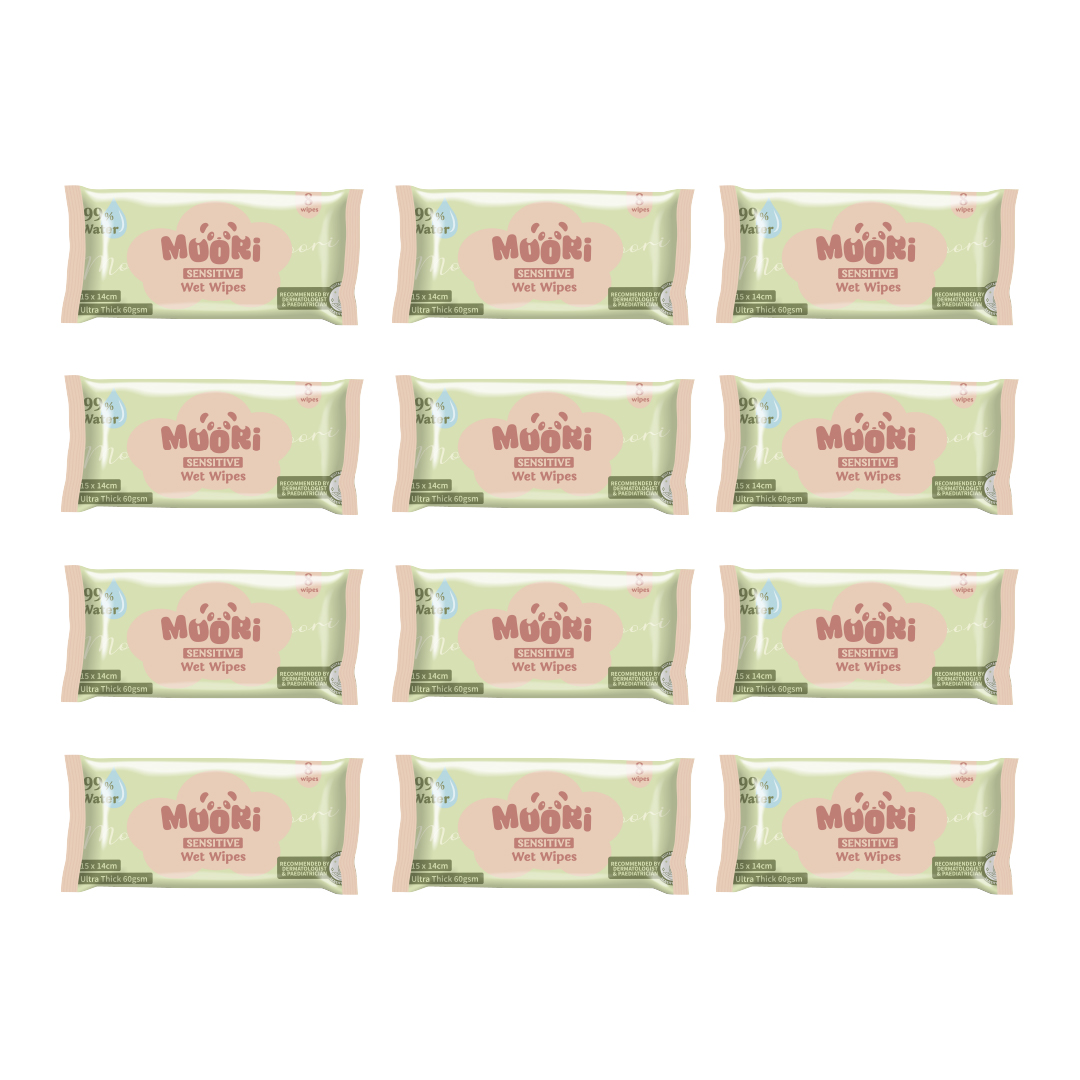 Mini Sensitive Wet Wipes (8’s x 192)